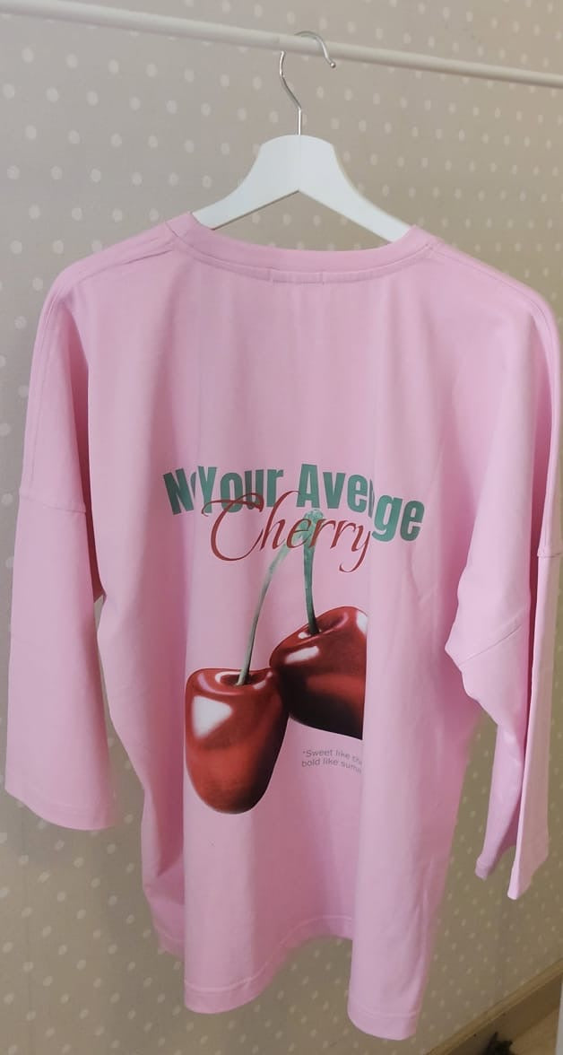 Cherry Tshirt Long sleeves