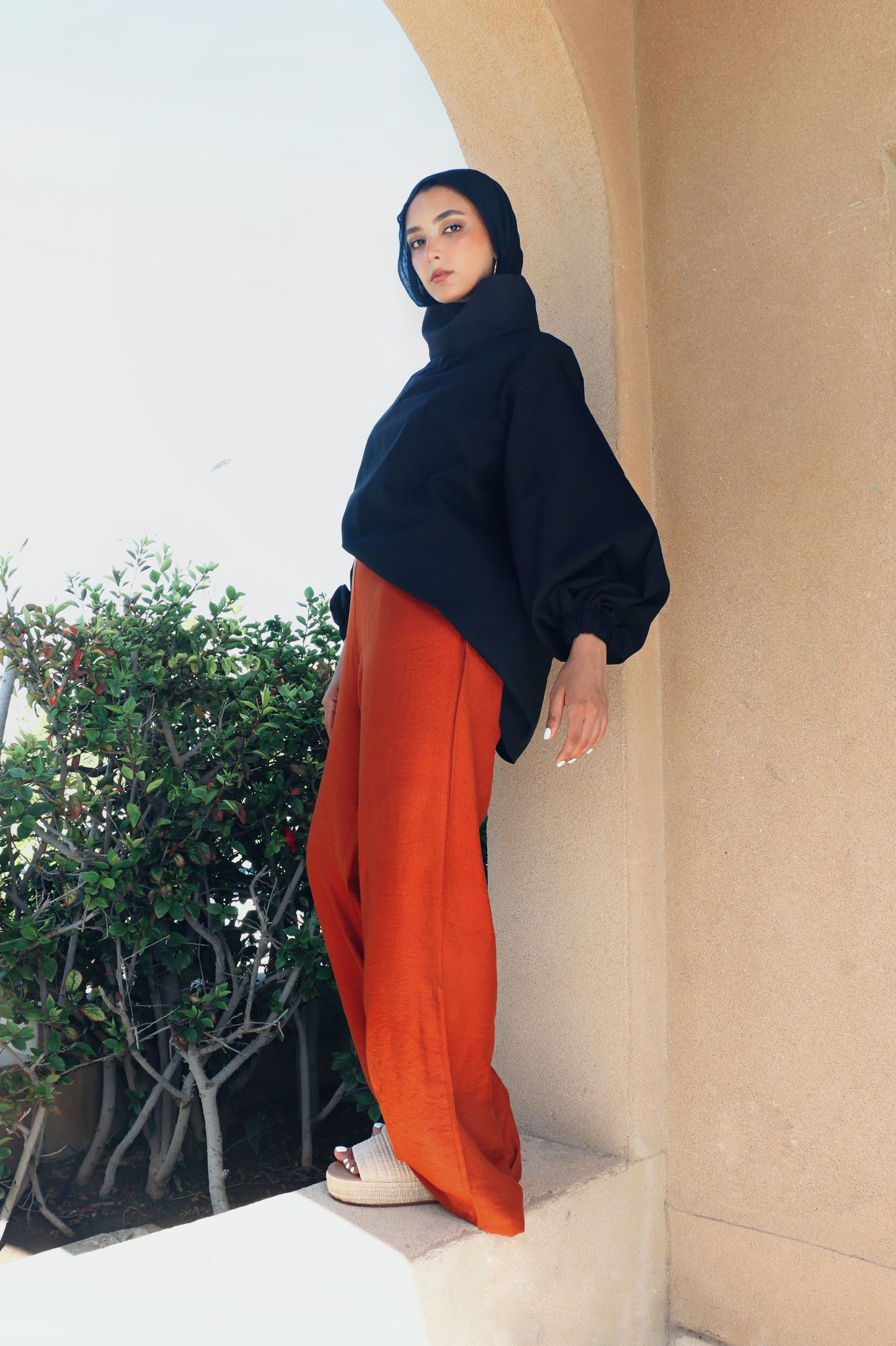 Linen loose Pants