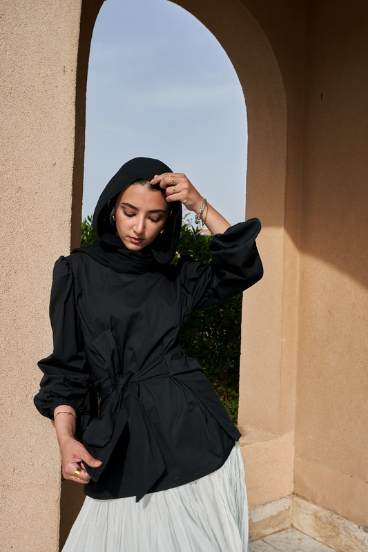 Wrap Black Top