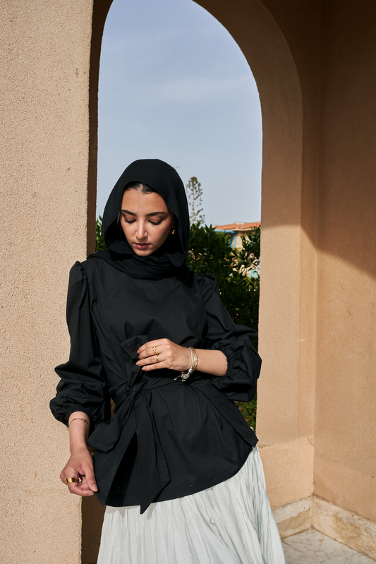 Wrap Black Top