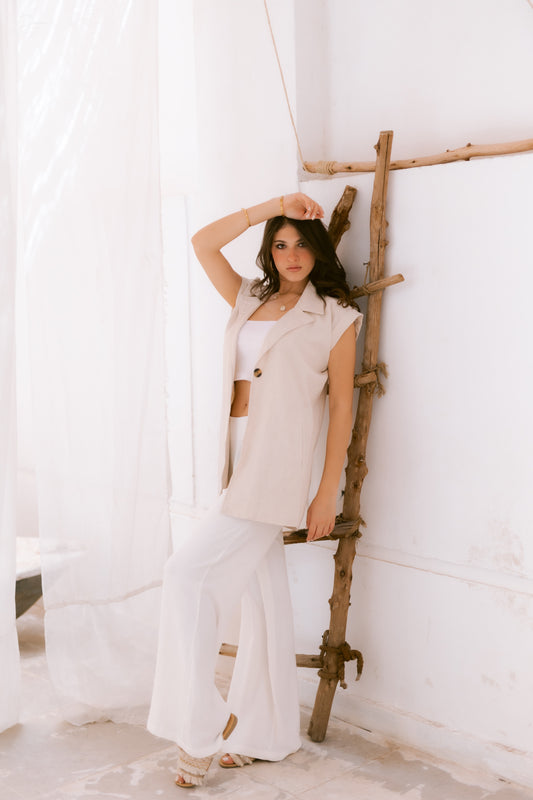 Linen Vest